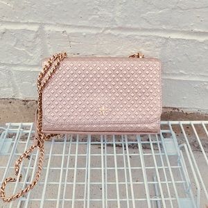 NEW Tory Burch rose gold bag